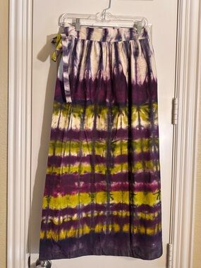 Anthropologie Heidi Tie-Dye Maxi Skirt